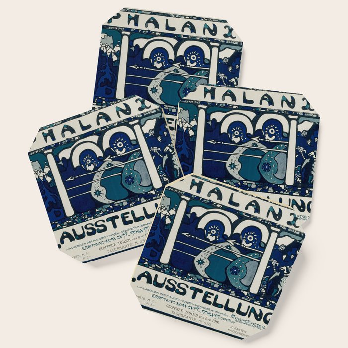 Wassily Kandinsky Plakat für die erste Ausstellung der Phalanx (1901