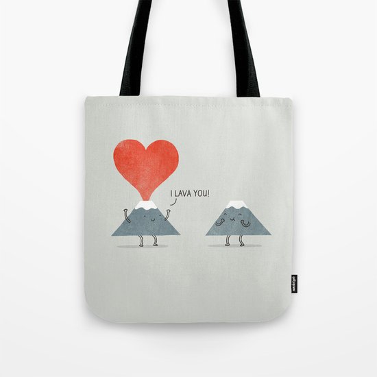 I Lava You Tote Bag