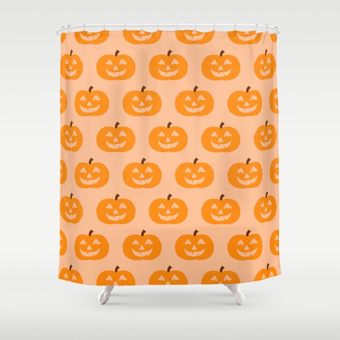 Cute Pumpkins Shower Curtain