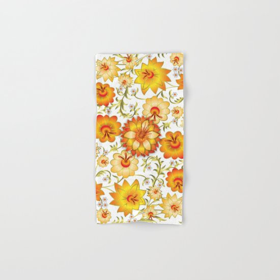 Shabby flowers #13 Hand & Bath Towel