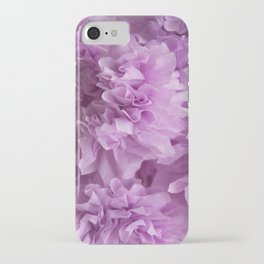 Crepe flower lavender iPhone Case