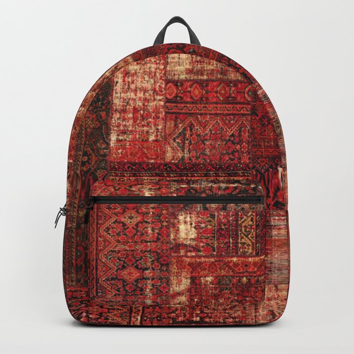Oriental Heritage Moroccan Collage Design Backpack