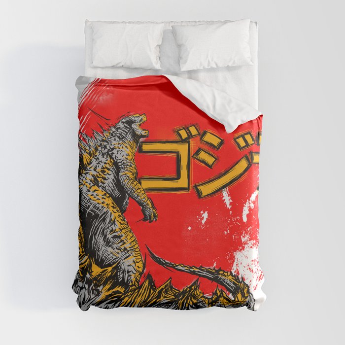 Godzilla  Duvet Cover