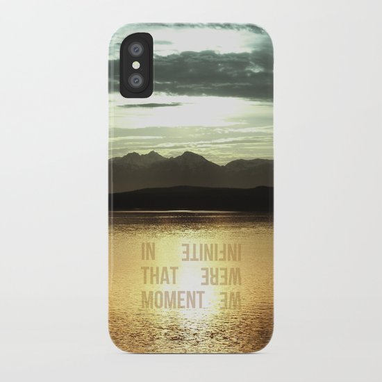 In that Moment, We were Infinite iPhone Case
