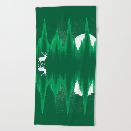 Equalizer Beach Towel