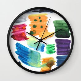 Watercolor Mood - #121 Wall Clock