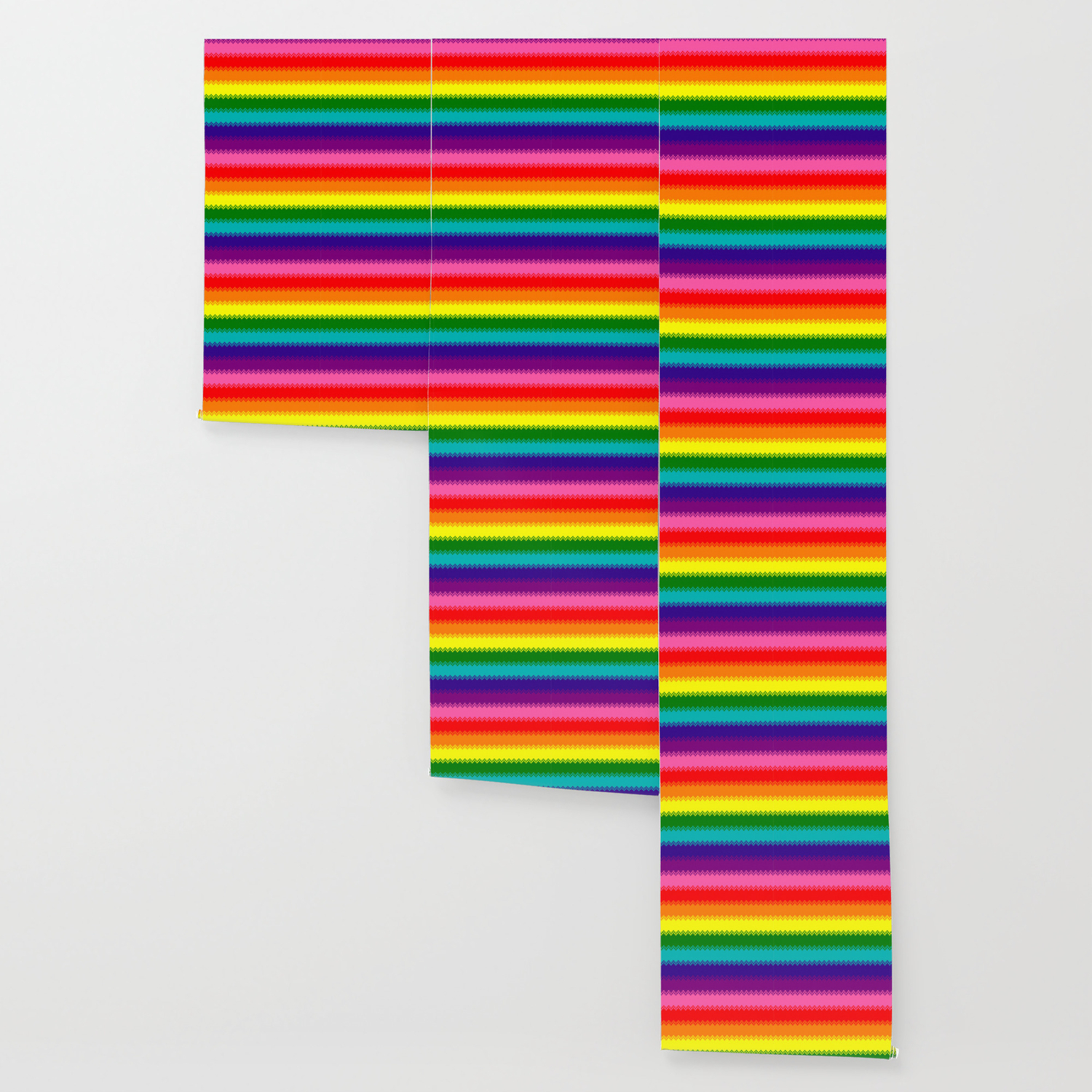 Pixel Pride Gilbert Baker Gay Pride Flag Wallpaper By