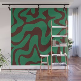 18 Abstract Swirl Shapes 220711 Valourine Digital Design Wall Mural