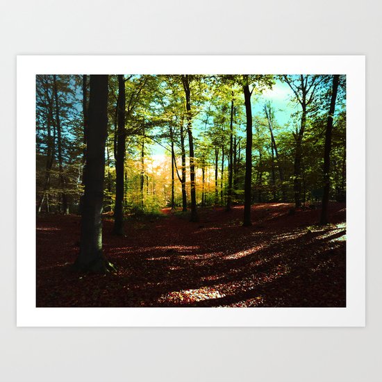there is a light Art Print