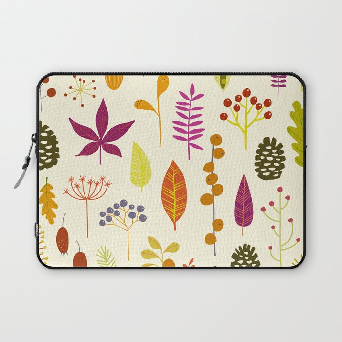 Fall Autumn Nature Forest Bits Laptop Sleeve