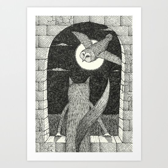 'Tower Window' Art Print