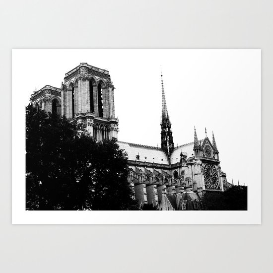 Notre Dame de Paris Art Print