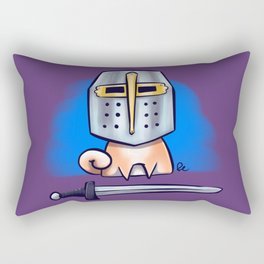 Crusader Shiba Inu Rectangular Pillow