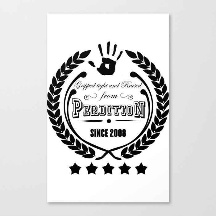 Gripped Tight and Raised from Perdition, since 2008 Canvas Print