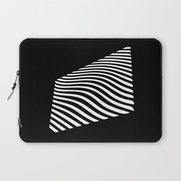 Waves Lines In The Horizon Laptop Sleeve