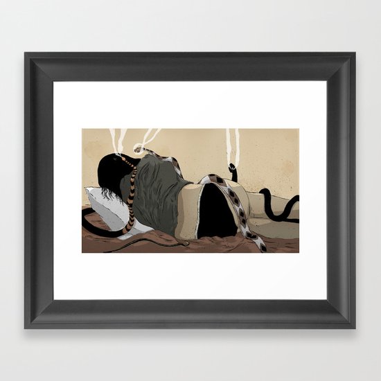 Medusa Framed Art Print