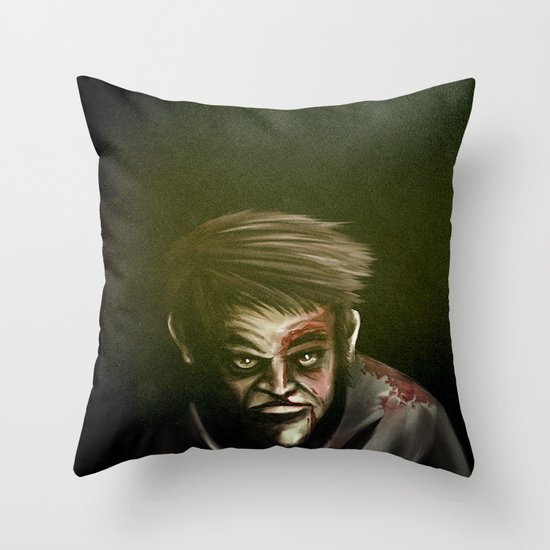 I will not give up, ever. Throw Pillow