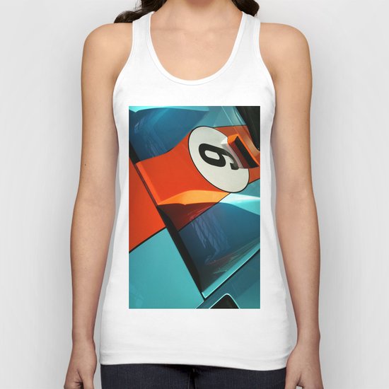 Car Numero 6 Unisex Tank Top