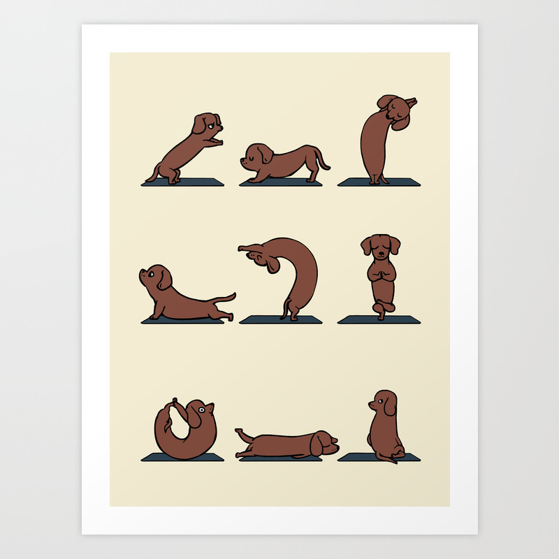 Dachshund Art Prints | Society6