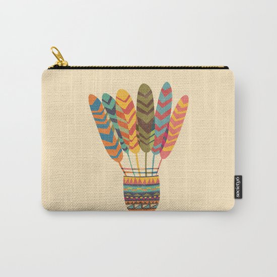 Rustic shuttlecock Carry-All Pouch