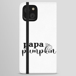 Papa Pumpkin iPhone Wallet Case