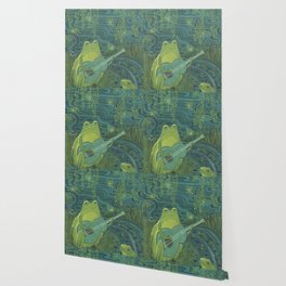 Serenade Of A Frog Wallpaper