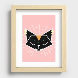 Cat Tribe 02 Recessed Framed Print