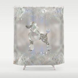 Poodle Shower Curtains Society6