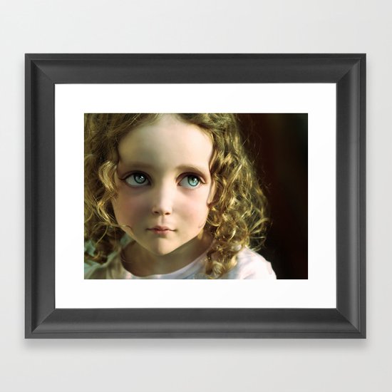 Manga Mila Framed Art Print