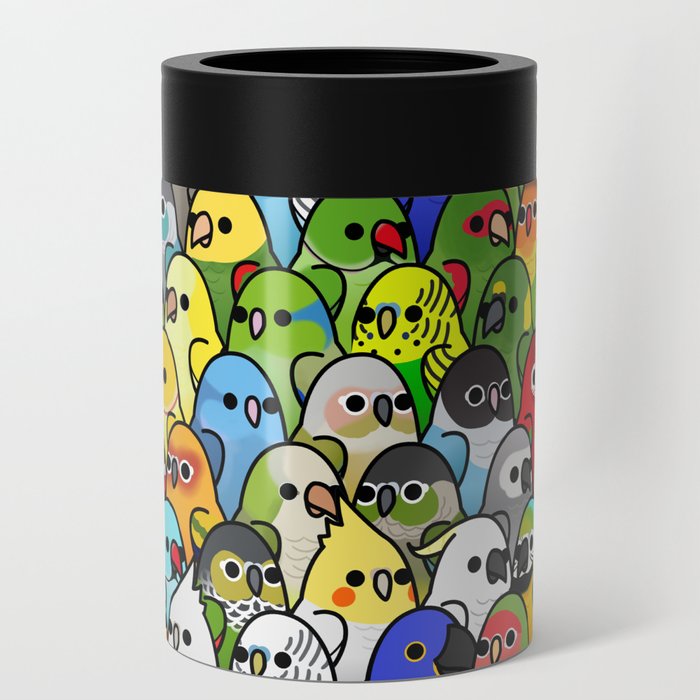 Too Many Birds!™ Bird Squad Classic Can Cooler