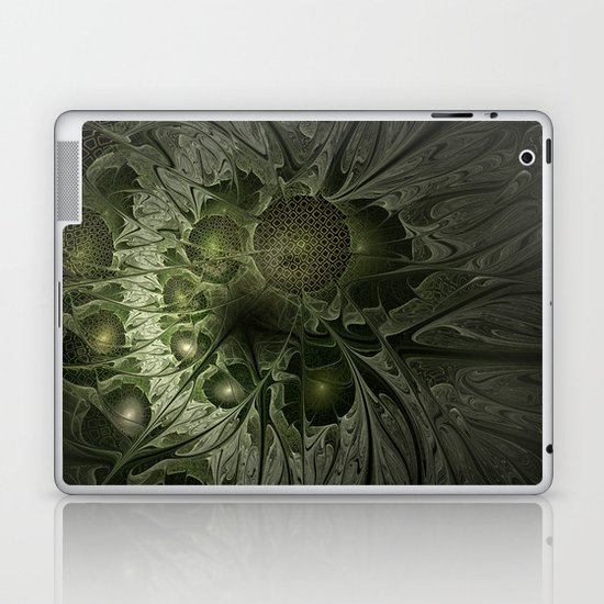 Fractal Moss Laptop & iPad Skin