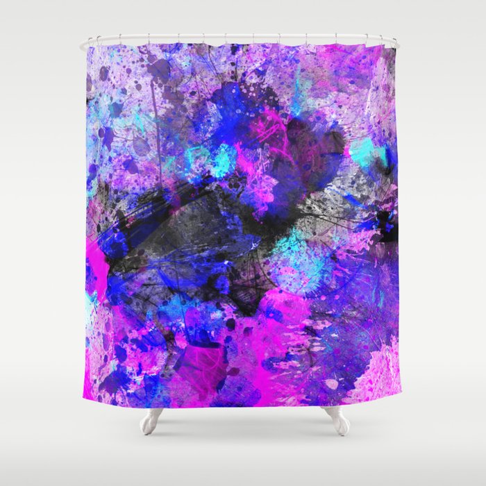 Velocity - Abstract Shower Curtain