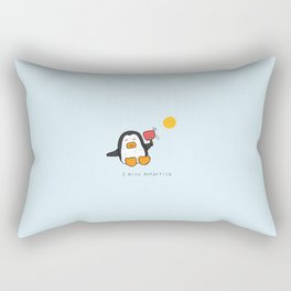 cute penguin Rectangular Pillow