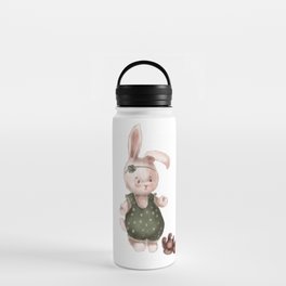 Cute little baby bunny  Water Bottle