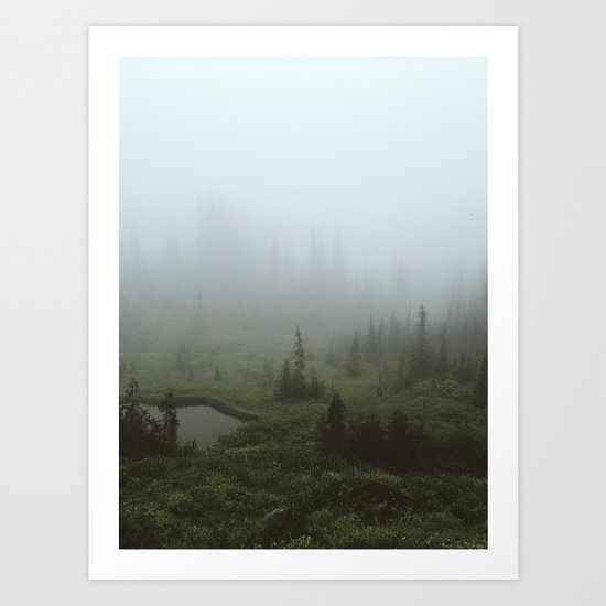 Fogland Art Print