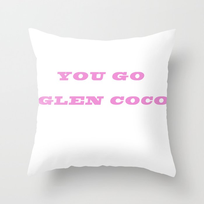 Mean girls quote Throw Pillow