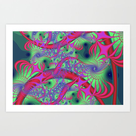 The Garden Art Print