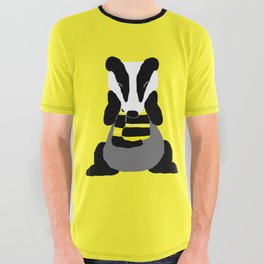 The Happy Badger All Over Graphic Tee