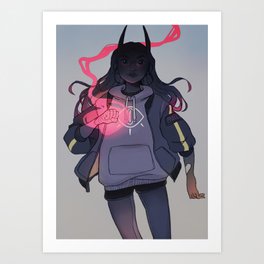 Demon Art Prints Society6