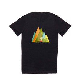 House at the foot of the mountains T Shirt