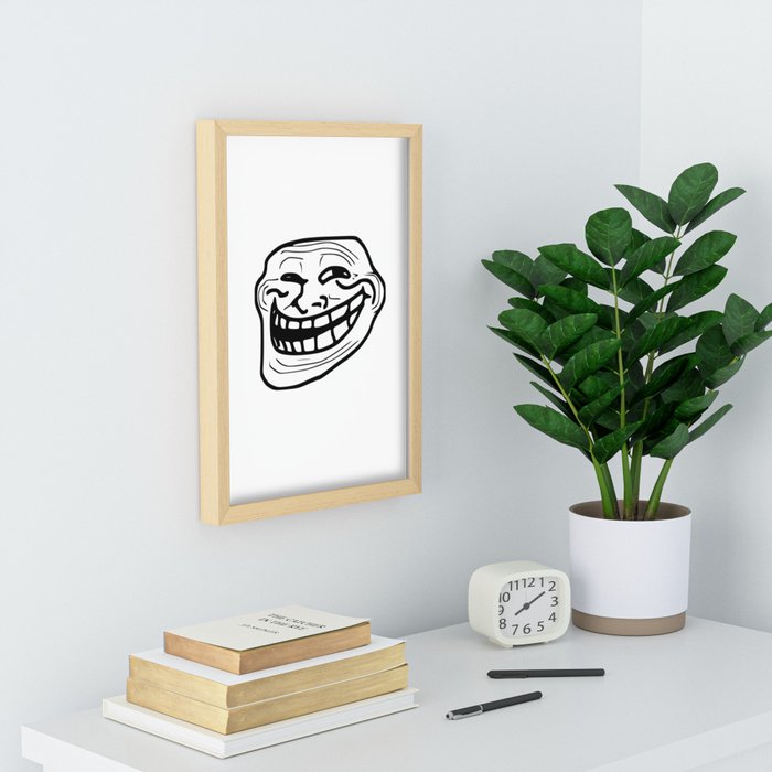 Trollface Canvas Prints for Sale