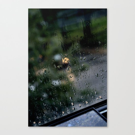 City Rain Canvas Print