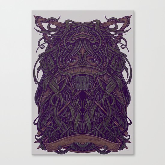 Eye Jungle Canvas Print