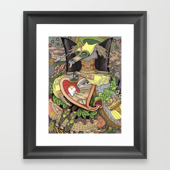 You Are Always In My Heart Framed Art Print