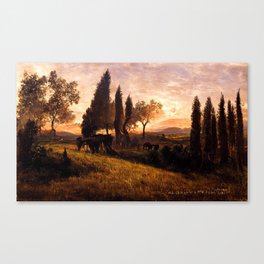 Landscapes of Tuscany Canvas Print