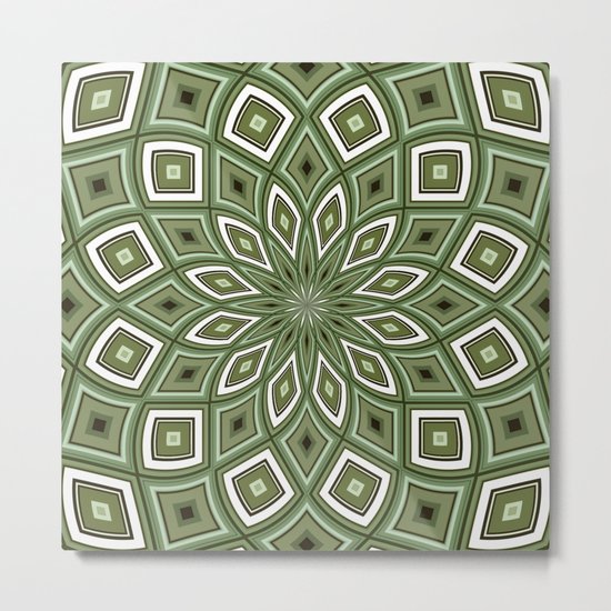 Serendipity in Jade Metal Print