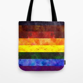 Inclusive Pride Flag Tote Bag
