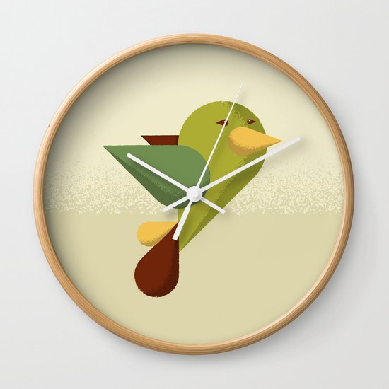 Bird Wall Clock