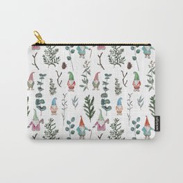 Gnome Pine Pattern Carry-All Pouch
