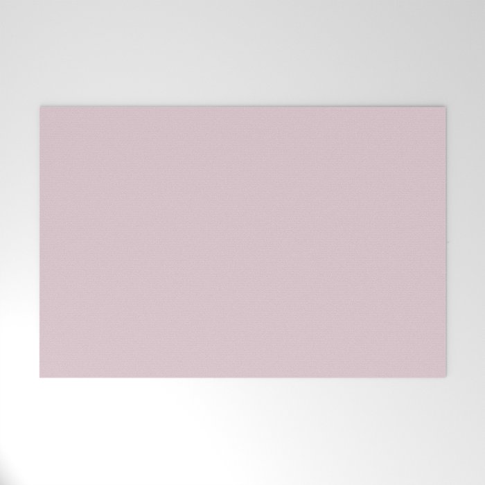 Delicate Pink Welcome Mat